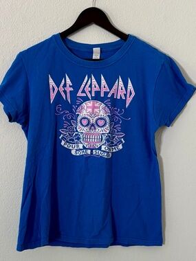 DEF LEPPARD Women’s Band Shirt Cotton Size XL